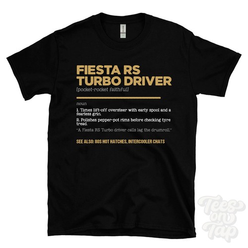 Fiesta turbo driver shirt - turbo,