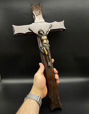 Crucifix 20" Antique Cross