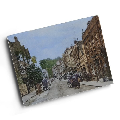 Print vintage surrey - a6,