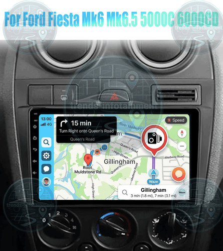 Head unit for - 9", ford