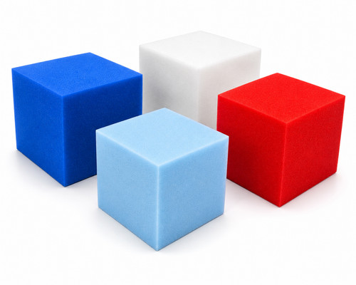 Foam pit cubes - flame, retardant