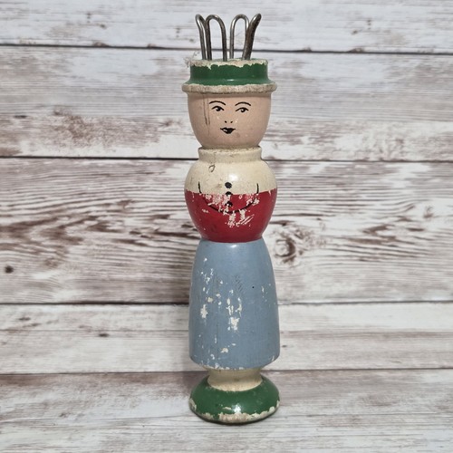 Knitting nancy vintage - vintage, wood
