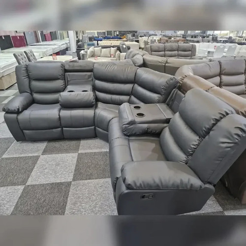 Mns leather corner sofa - leather,