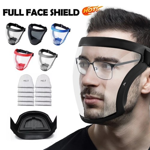 Full face shield - mask, anti-fog