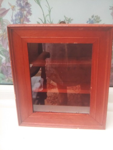 Small wooden cabinet - wooden,