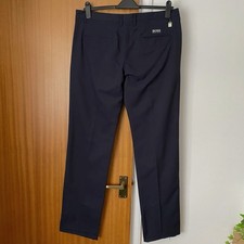 Hugo Boss Hakan 9-1 Slim Fit Golf Trousers W36” L32” Mens Navy Blue Golfing