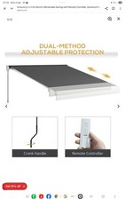 Outsunny 3 x 2m Electric