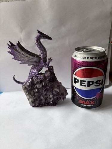 Pewter dragon natural - on, a
