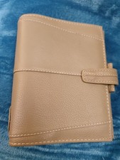 Beige Filofax Aston Pocket