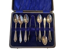 Solid Silver Cutlery Set with
