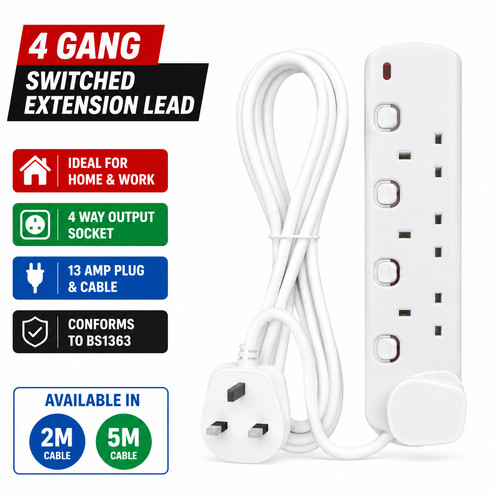 Gang switched extension - 4,