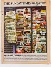 Soho VOGUE Twen HARPERS Sunday Times magazine January 1968 Town OZ Mayfair QUEEN