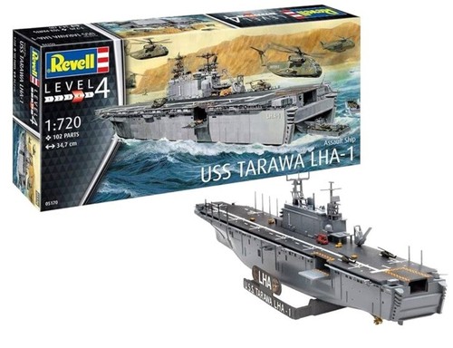 Revell 720 scale - scale, tarawa