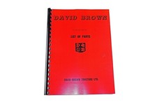David Brown 25, 25D, 30C and 30D List of Parts (excluding engines) (41149)