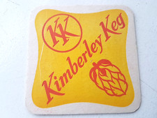 Vintage HARDYS & HANSONS  -  Kimberley Keg  ...   Cat No'24 Beer mat/Coaster