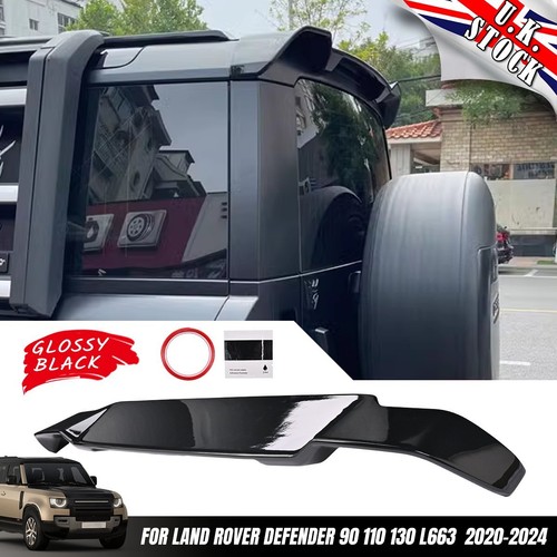 Rear roof spoiler - roof, land