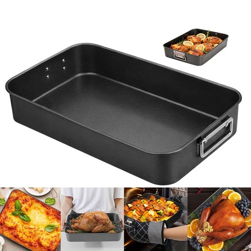 Large deep non stick roasting - non-stick,