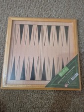 New Wooden Backgammon Set .The