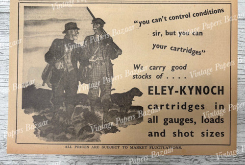 Eley kynoch shooting rifle - eley-kynoch,