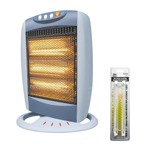 1200w halogen heater 2 - +,