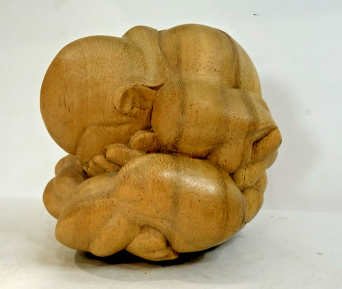 Vtg weeping buddha monk yogi - weeping,
