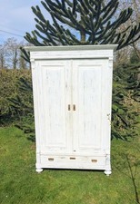 Vintage Large French Housekeepers Cupboard With Key - Delivery Available 