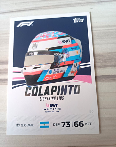 Topps formula colapinto 90 - 1,