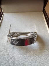 EMPORIO ARMANI STERLING SILVER RING