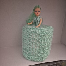 Retro Toilet Roll Cover Doll