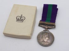 GENERAL SERVICE MEDAL NEAR EAST CLASP IN BOX PTE R E GODFREY A C C