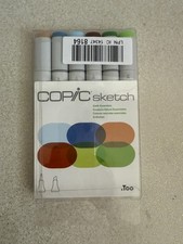 Read Description  Copic Sketch Marker Pen Set - Earth Essentials (6pc)