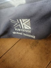 Karrimor Global Holdall Cargo Travel Bag Black Excellent Condition