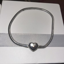 Genuine Silver Clogau Cariad Heart Milestones Charm Bracelet 19cm 925