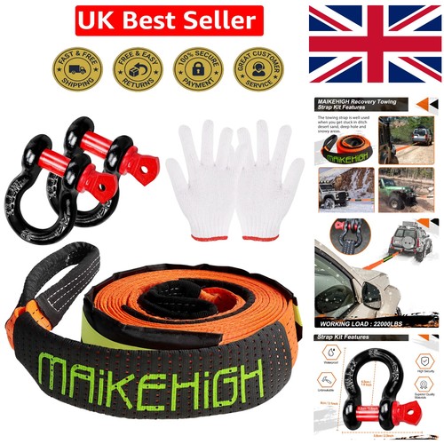Durable ton tow rope x - 10,