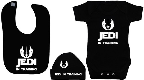 Jedi training babygrow - jedi, in
