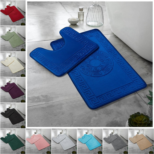 Embossed greek bath - greek, mat