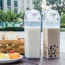 500ml/1000ml Clear Milk Carton