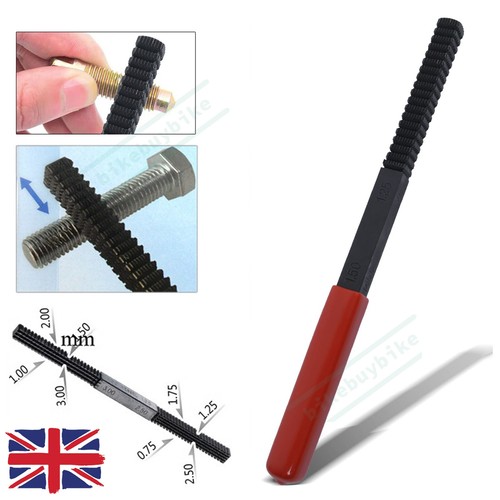 Metric thread restoration - thread,