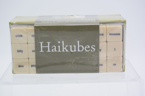 Haikubes dice game - haikubes, haiku