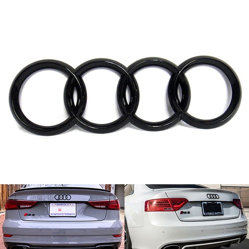 Black gloss rear - rear, boot