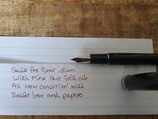sailor pro gear slim fountain