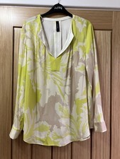 Marc Cain N5 Uk 14 Silk Blouse