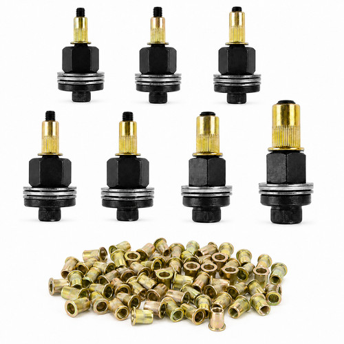 77pcs rivet nut - mandrel, head