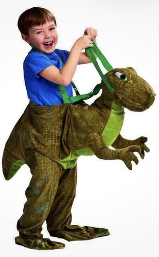 Dinosaur ride fancy dress - ride, on