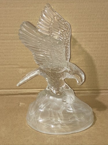 Stylish art glass eagle with - eagle,