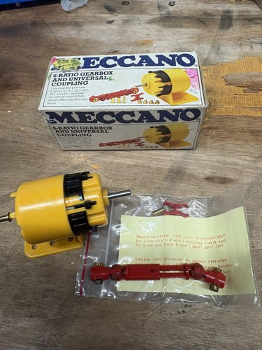Meccano ratio gearbox - 6,
