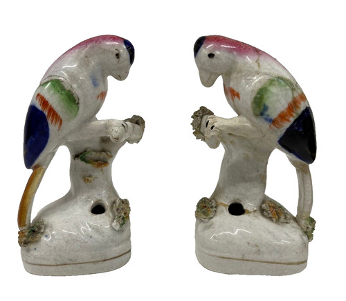Antique staffordshire pair - antique,