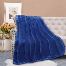 Plain Mink Throw Small & Large