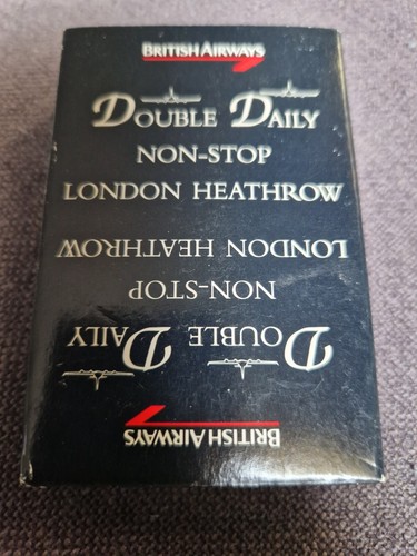 British airways playing cards - british,