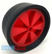 Dinghy Launch Trolley Trailer Wheel 10" Sand Hopper Solid Wheels and Tyre Red